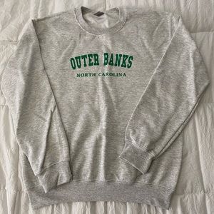 outer banks crew neck sweater